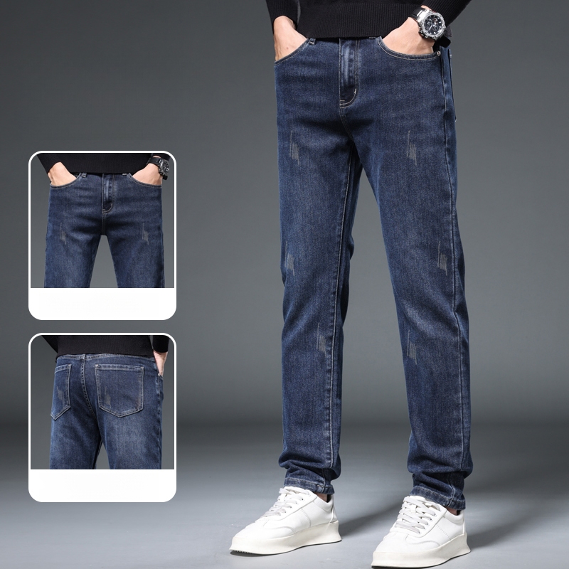 celana panjang pria slim fit standar jeans stretch pria korean style hitma soft jeans celana pencil 