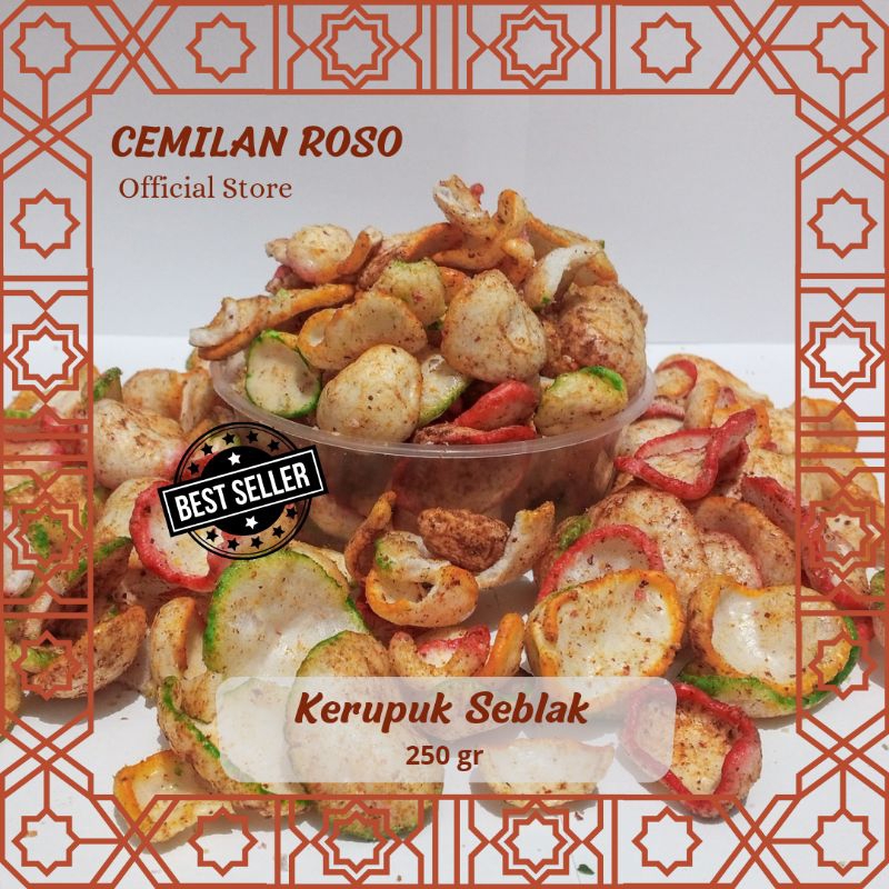 

Kerupuk Pedas, KerupukJablay, KerupukNgehe, 250 gr atau 1/4 Kg Tanpa Pengawet dan Pewarna Buatan