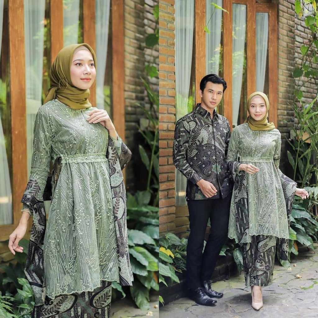 LIDYA Kebaya Mecca Kebaya Couple Kondangan Lamaran Kebaya Tunik Kebaya Brokat Wisuda Jumbo Kebaya Sa