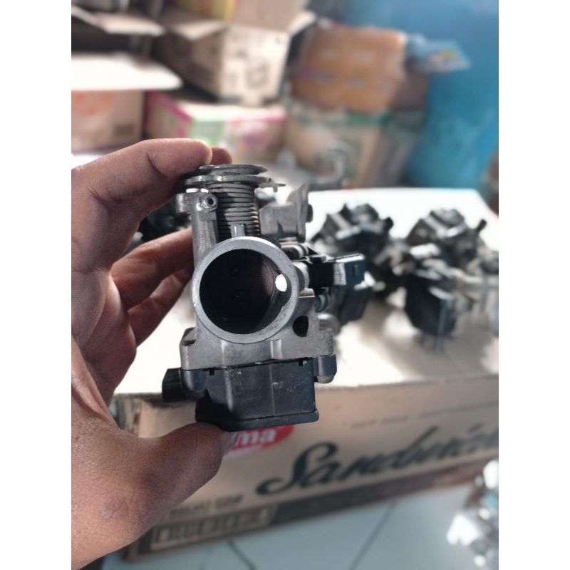 Throttle Body TB Old CB 150 R Throttle Body TB set injektor dan sensor TPS Old CB150 R Old CB150R OR