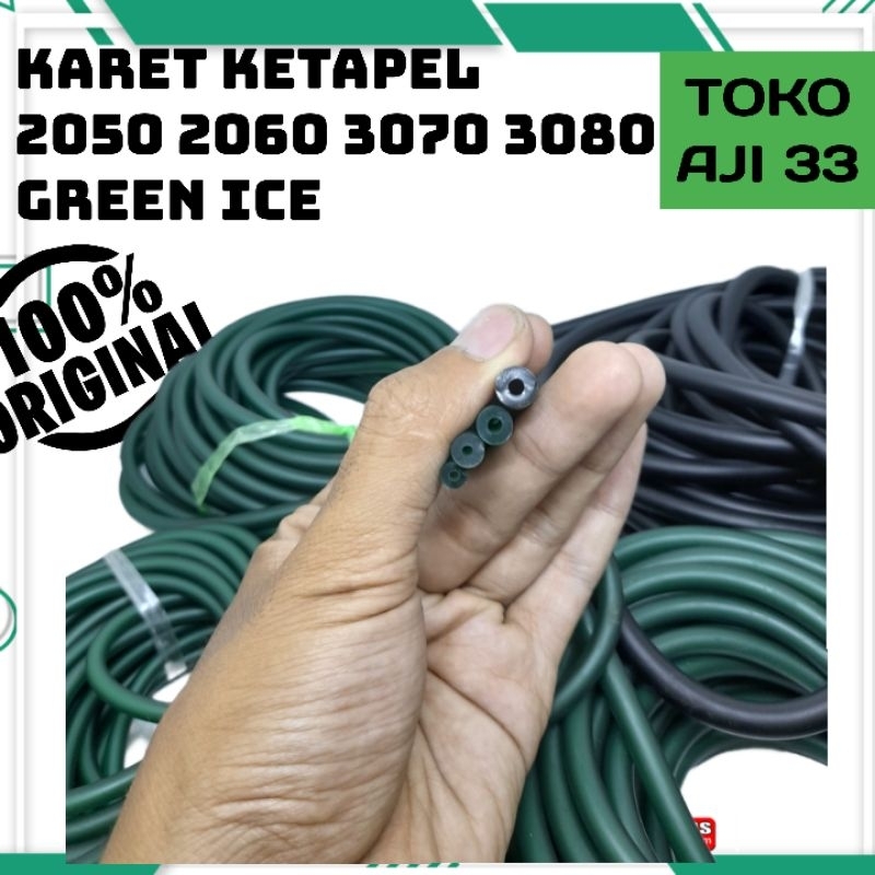 Karet Ketapel 3080 3070 3060 2060 2055 2050 1745 Premium Green Ice Tebal