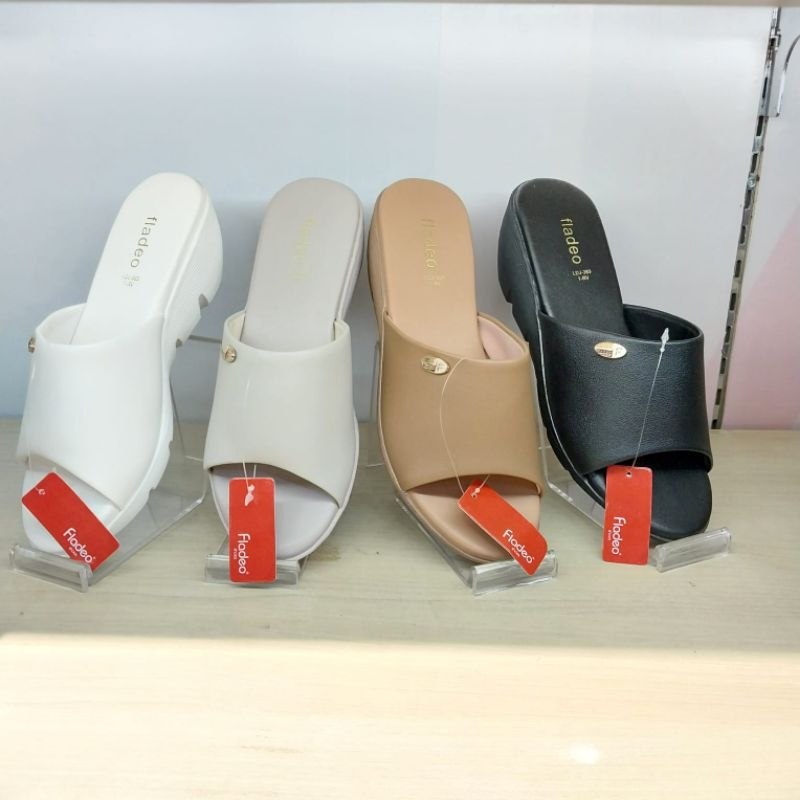 sandal wanita wedges 5cm FLADEO original