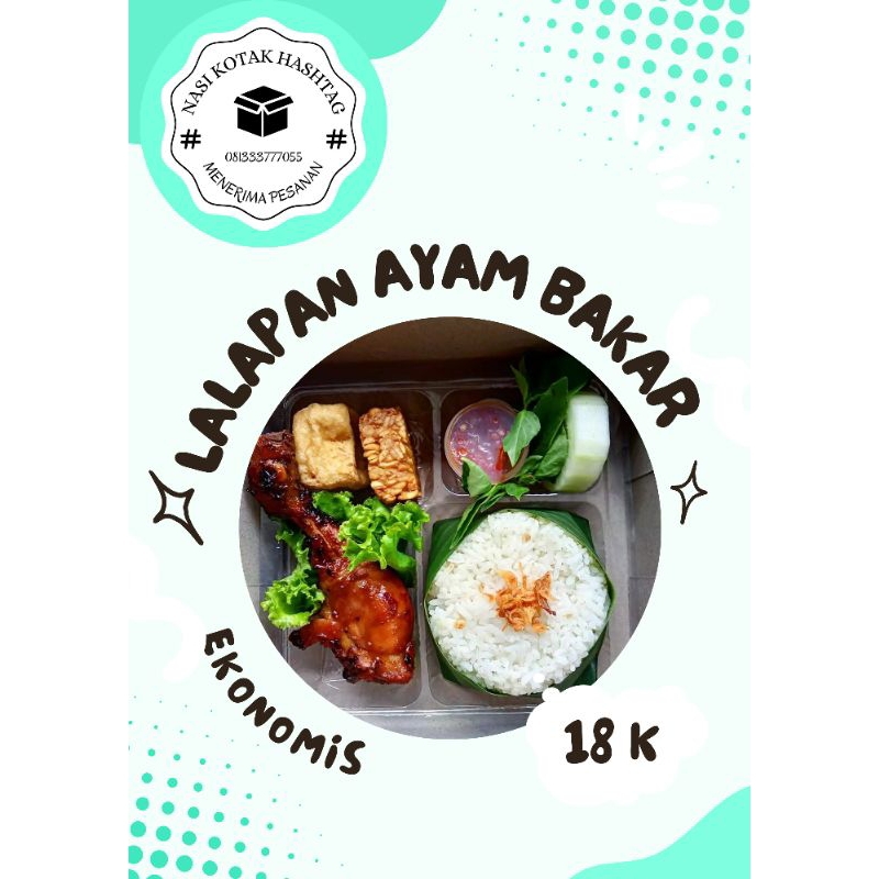 

Nasi Kotak Ayam Bakar Murah dan Enak