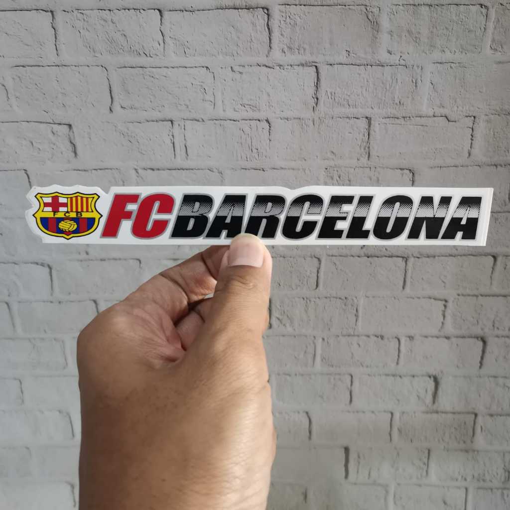 

Stiker Cutting FC Barcelona / Stiker Bola / Stiker Variasi