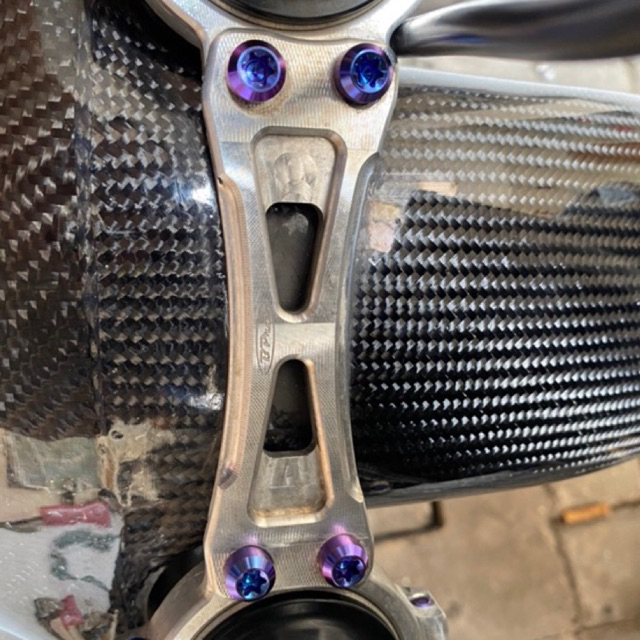 BAUT TITANIUM BOGROL SHOCK DEPAN NINJA