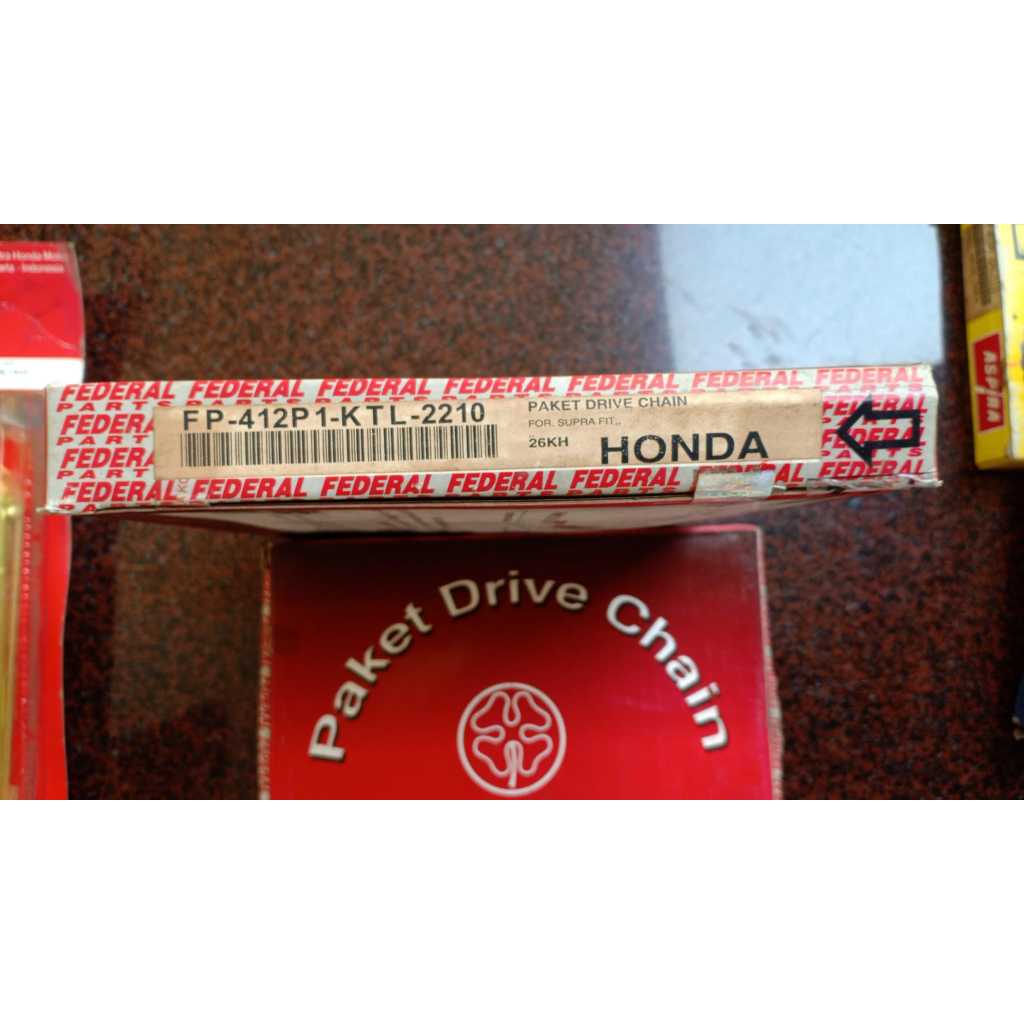 Drive Chain Kit/Gir Set Supra Fit (FP-412P1-KTL-2210) Federal