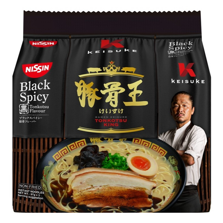 

Nissin Black Spicy Tonkotsu Flavour 97gr