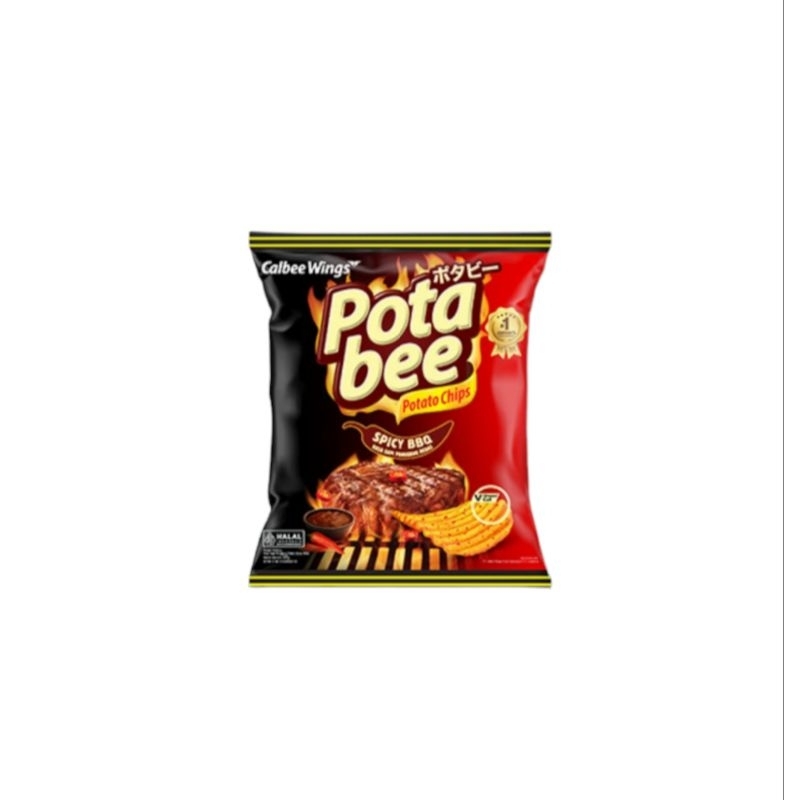 

PotaBee Keripik Kentang Spicy Bbq 68g