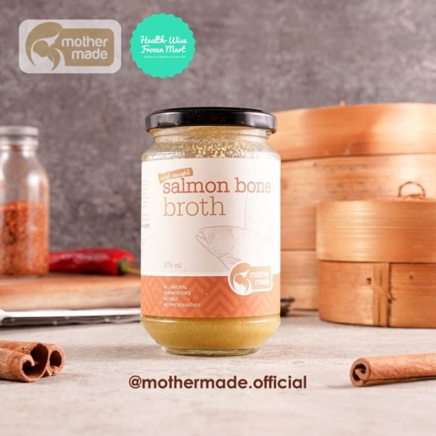 

Organic Salmon Broth - Kaldu Salmon Organik - Jar 275ml