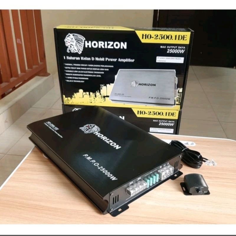 power amplifier monoblock horizon ho 2.500.1 original tenaga badak garansi