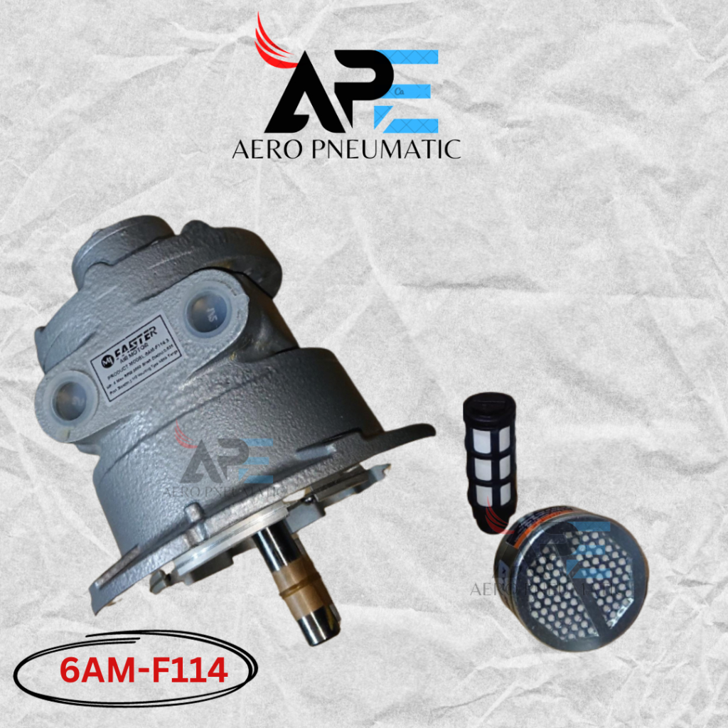 PISTON AIR MOTOR 6AM-F114.3 4 HP NEMA FLANGE