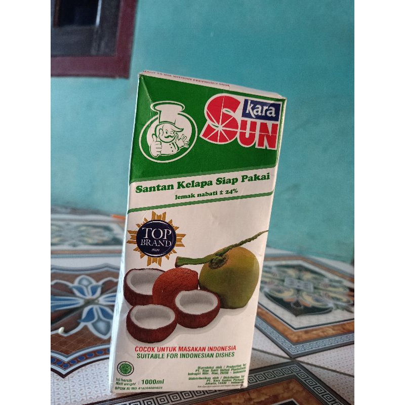 

1L SUN KARA Santan Kelapa siap pakai / Coconut Milk 1000ml [HALAL]