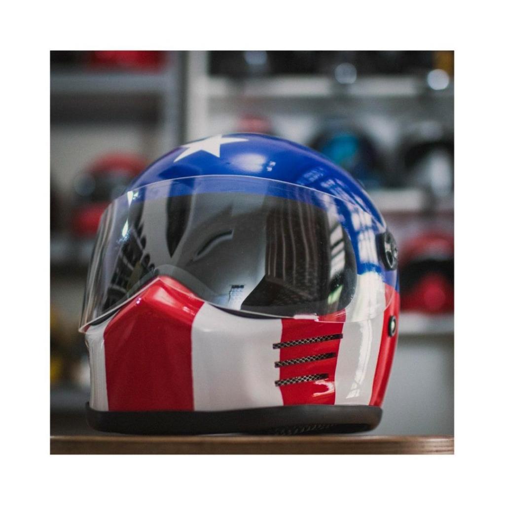Helm Outlow Bandit Full Face  Retro