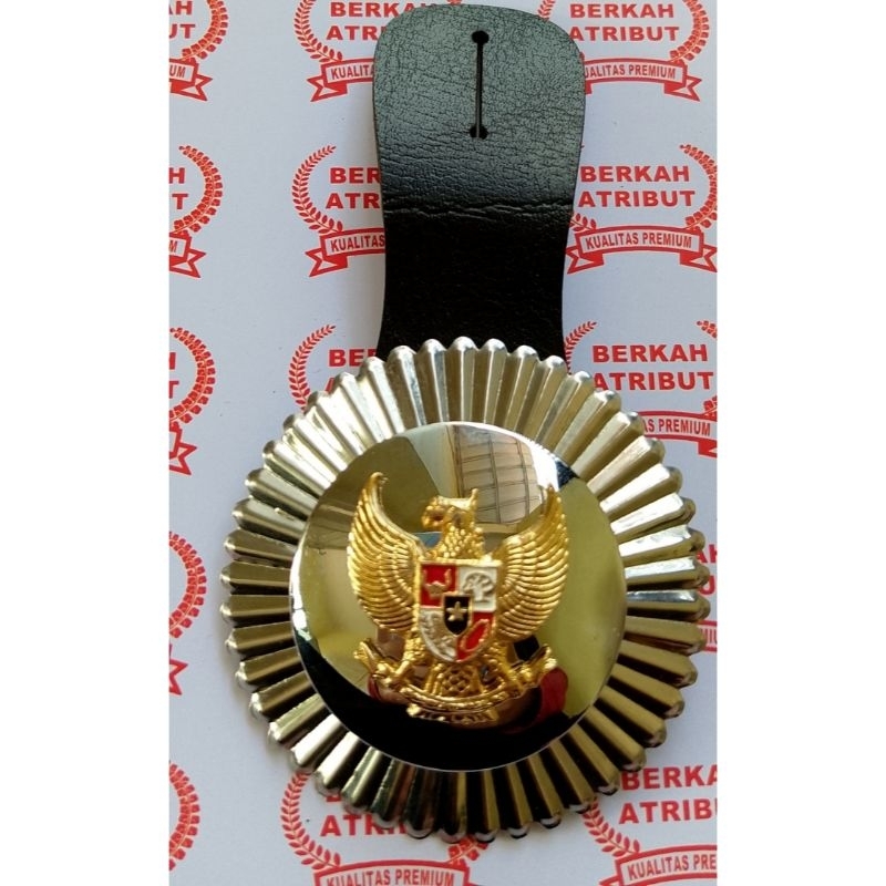 Tanda Jabatan Camat Kecil Silver sesuai Permendagri