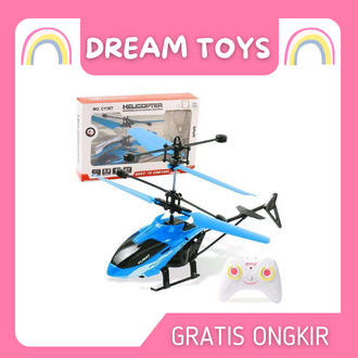 Mainan Anak Helikopter Sensor Tangan RC Helicopter Include Lampu Murahh FJ-40