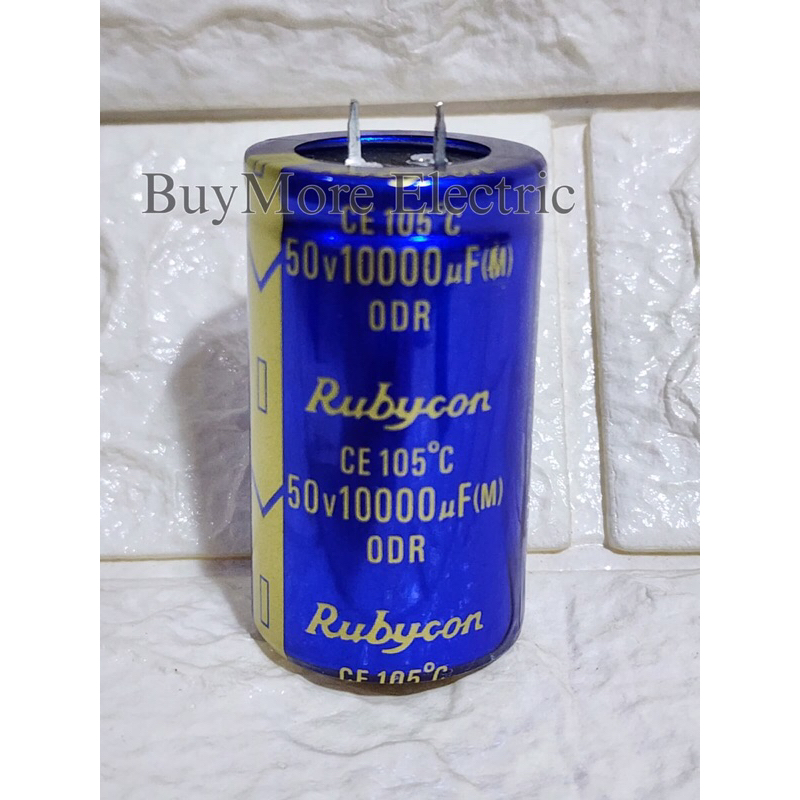 ELCO 10000UF 50V 80V 100V RUBYCON BIRU ELKO 15000 UF 10000 UF RUBICON BLUE