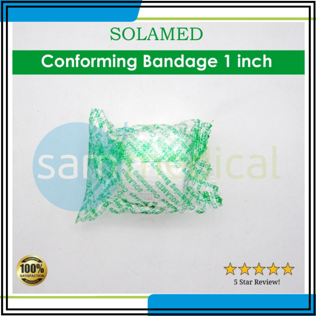 Solamed Kain Kasa Perban / Verban Conforming Bandage / Kasa Luka - PER PCS