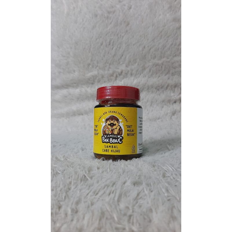

Sambal Teri Cabe Ijo 200gr
