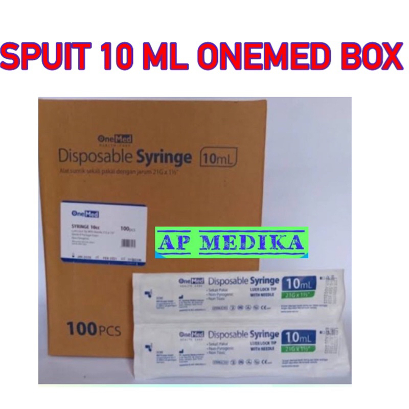 SYRINGE 10ML ONEMED PER BOX*
