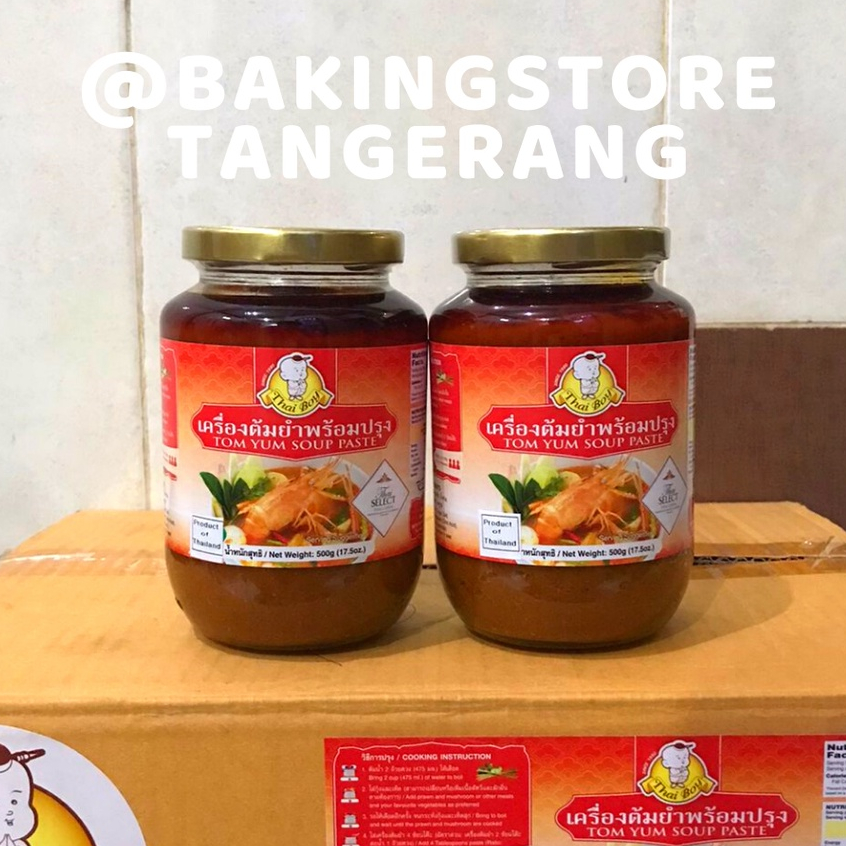 

Thai Boy Tom Yum Soup Paste 500 Gr | Bumbu Tom Yam