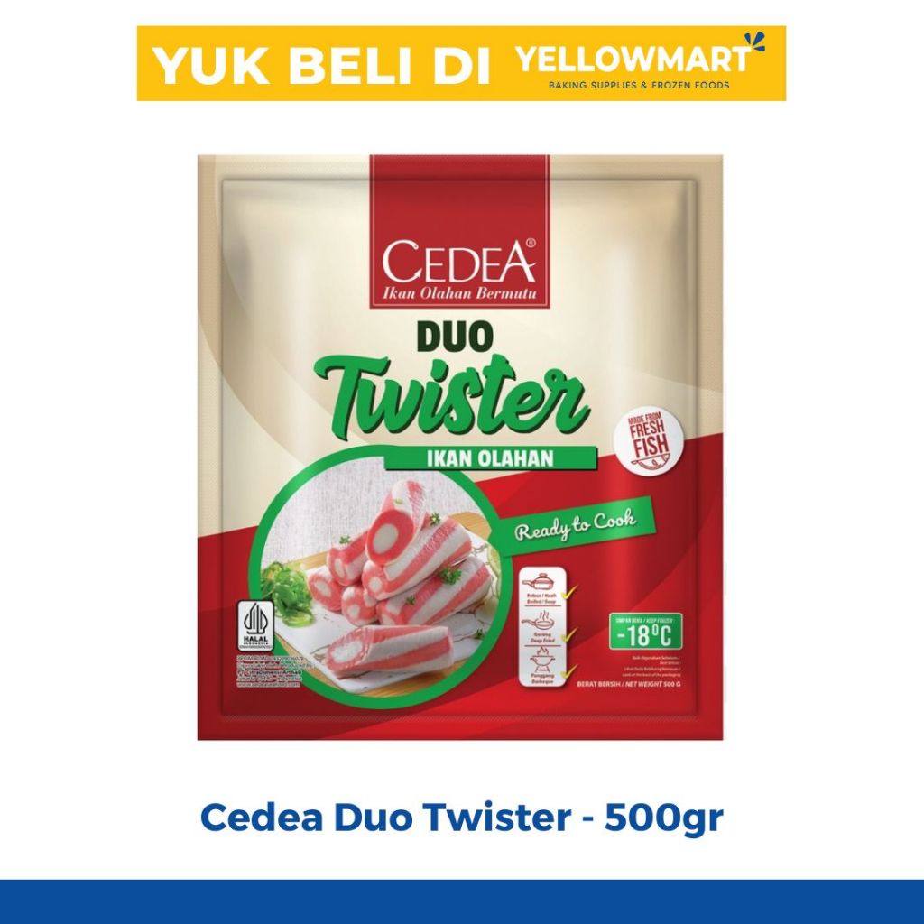 

Cedea Duo Twister 500gr Bakso Ikan