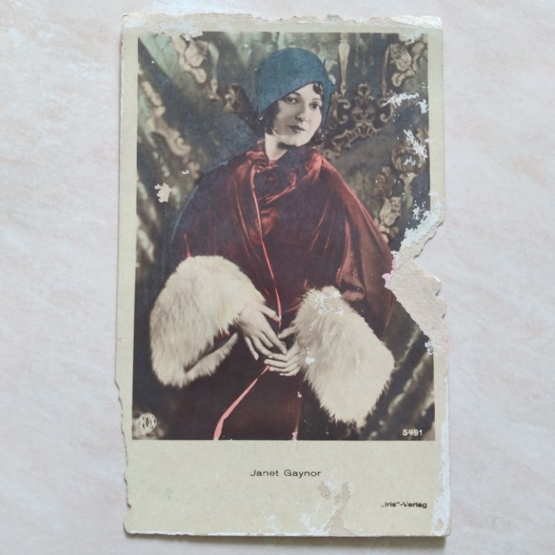 

Kartu Pos Kuno Tua Jadul Foto Janet Gaynor 1920-1940an - YN794