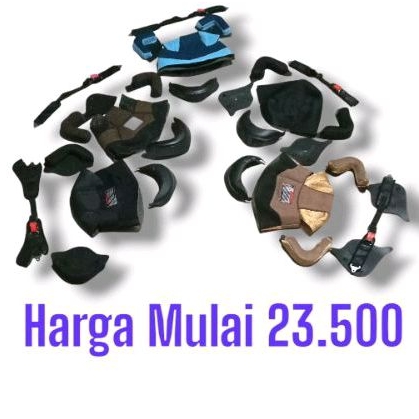(BG) Busa Bogo Full set Plus tali All Varian helm Dewasa dan Helem anak keling atau paku belah || Sp