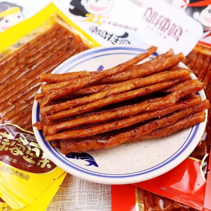 

[Termurah] Wulama Latiao HALAL Gluten (Cemilan Snack Vegetarian) 100gr