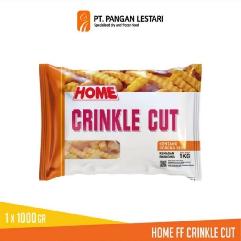 

Kentang Home Crinkle Cut 1kg