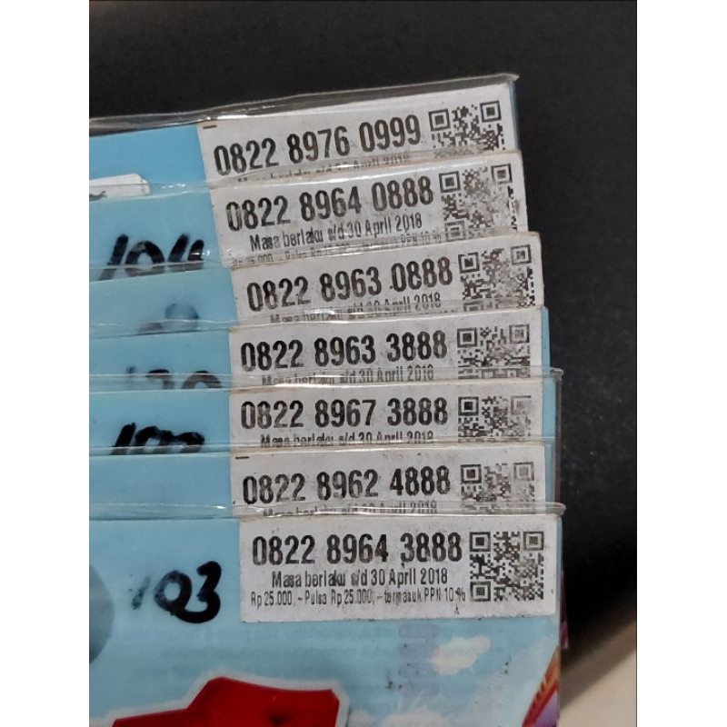 NOMOR CANTIK TELKOMSEL KARTU LOOP TRIPLE 888 999 EKOR