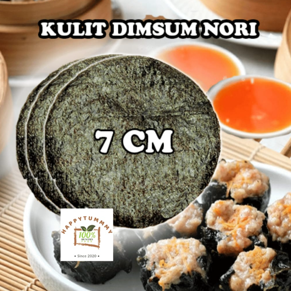 

Best HPT - Kulit dimsum SIOMAY NORI RUMPUT LAUT Gyoza Pangsit tipis halal lembut anti lengket enak