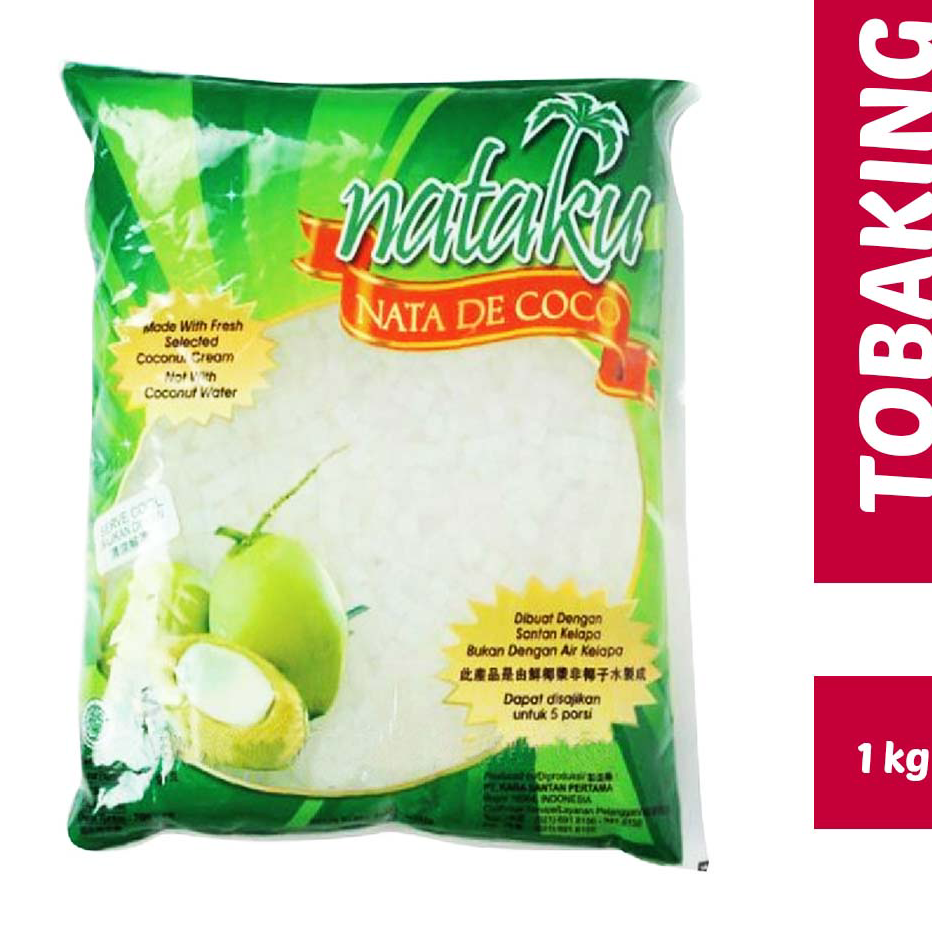 

DQXW6989 HOT Nataku Nata De Coco Kara 1 kg - Potongan dadu kecil Kara HALAL