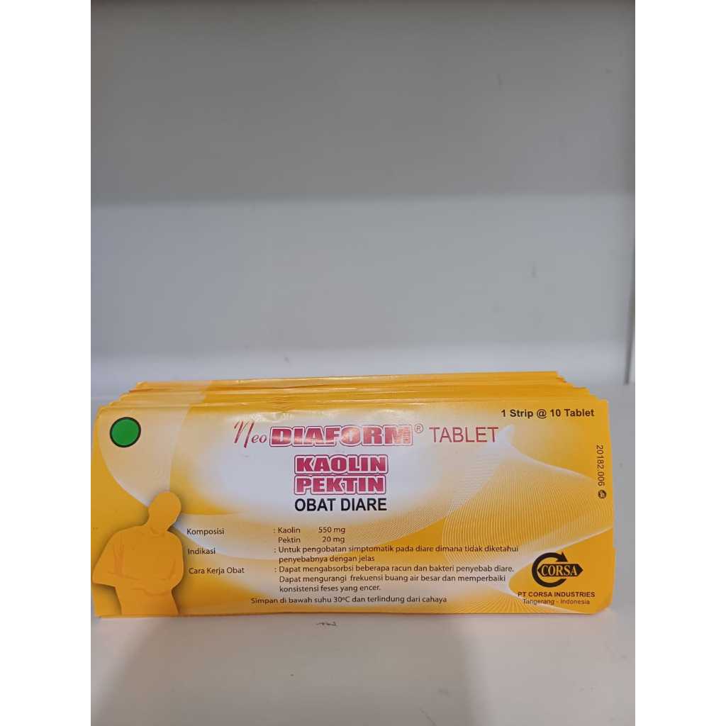Neo Diaform (Kaolin Pektin) | Obat Diare