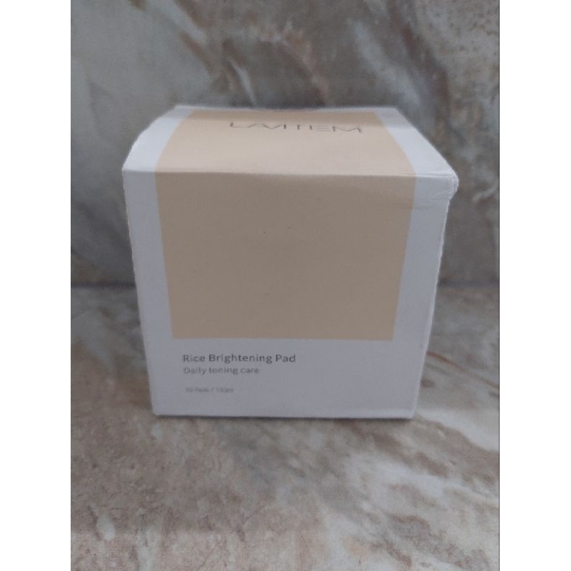 LAVITEM rice brightening pad (baca deskripsi pls)