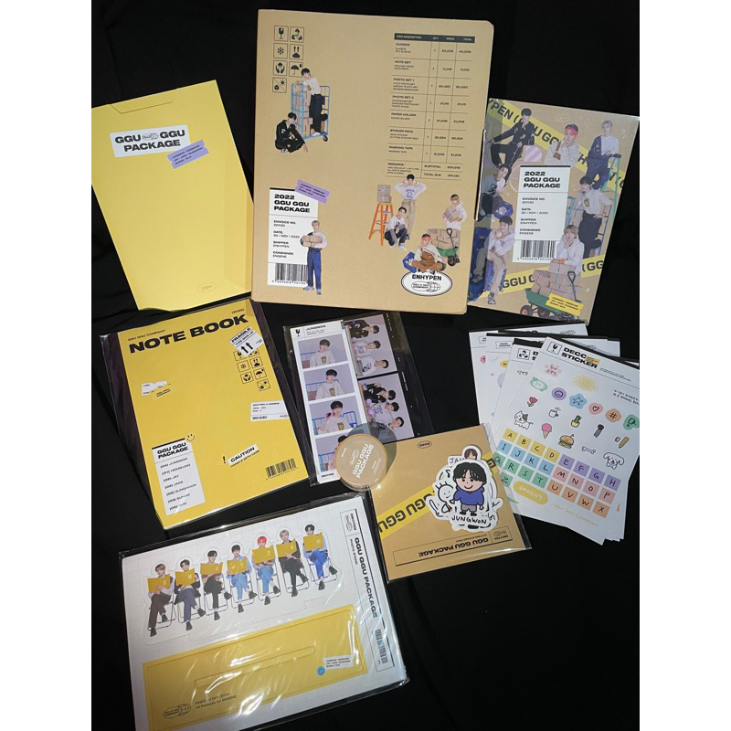 ENHYPEN GGU GGU PACKAGE 2022
