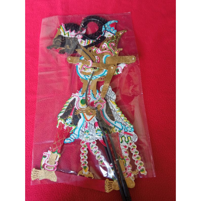 Wayang kulit ASLI INDONESIA WAYANG GATOTKACA/WAYANG BIMA