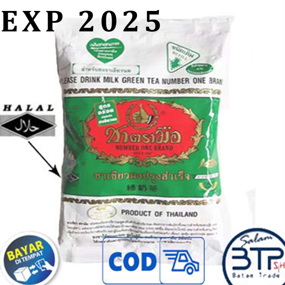 

YGQB0311 Terbaru 3.3 BTP ORIGINAL THAI GREEN TEA CHATRAMUE 200grams