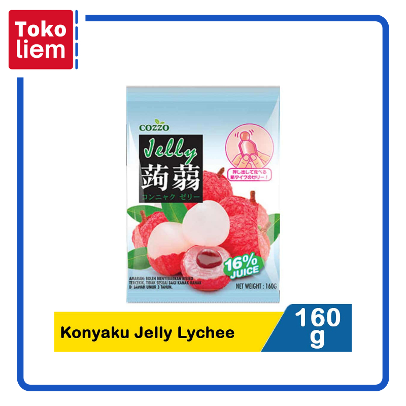 

Cozzo Konyaku Jelly Lychee 160G