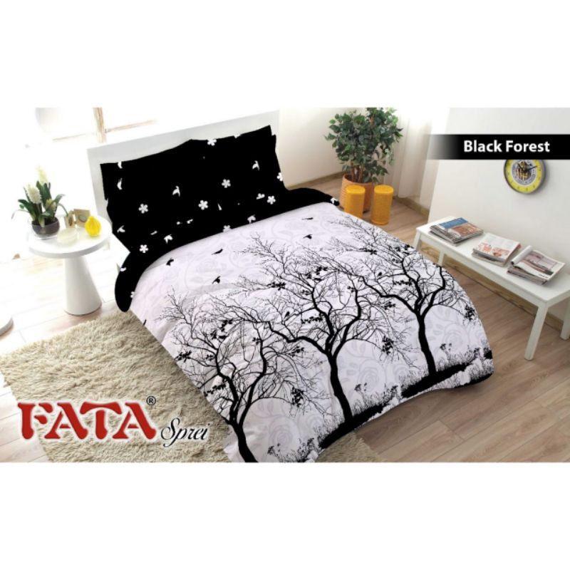 FATA - Bed Cover / Bedcover Set Fata Minimalis Ukuran King 180x200/ Queen 160x200 AST
