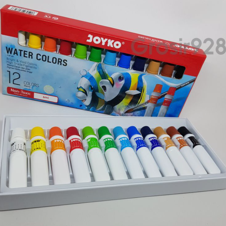 

➤➪✼✰ Water Colors / Cat Air Joyko 12 warna