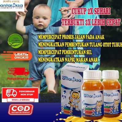Vitamin Anak Cepat Jalan / Obat Untuk Anak Cepat Jalan / Vitamin Madu Antariksa