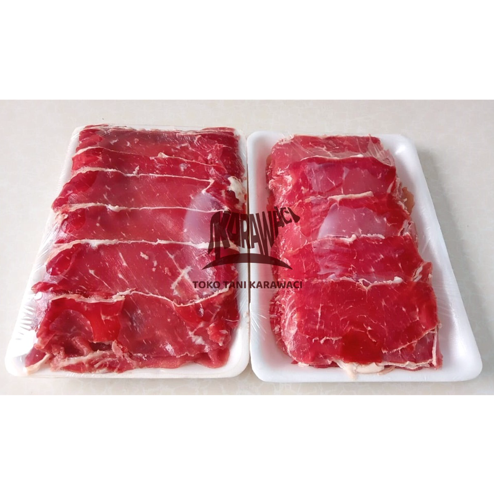 

JYQZ5488 Sukiyaki / Yakiniku / SHABU'' Slice Tipis @500gr - KUALITAS PREMIUM