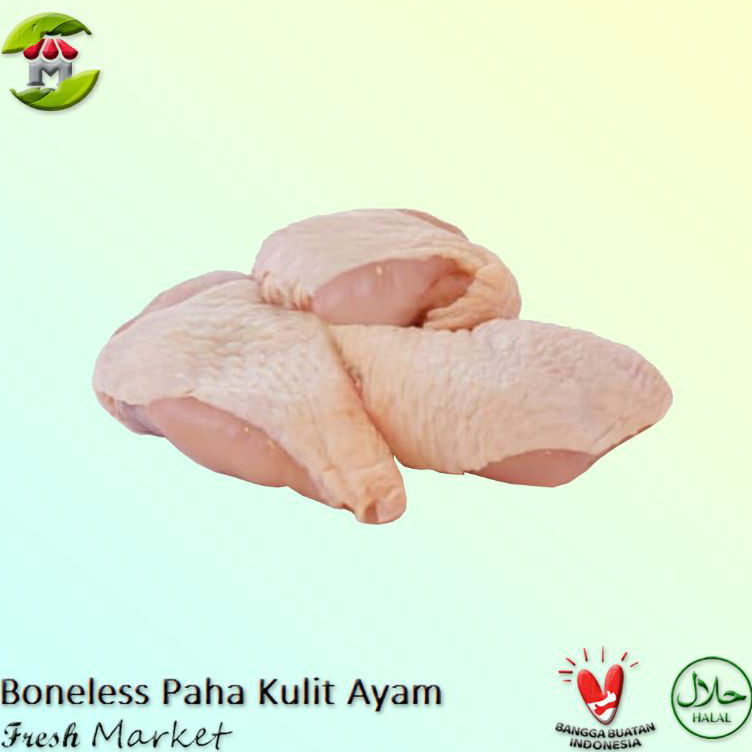 

TSYY0469 Boneless Paha Kulit Ayam Grade A Kualitas Premium