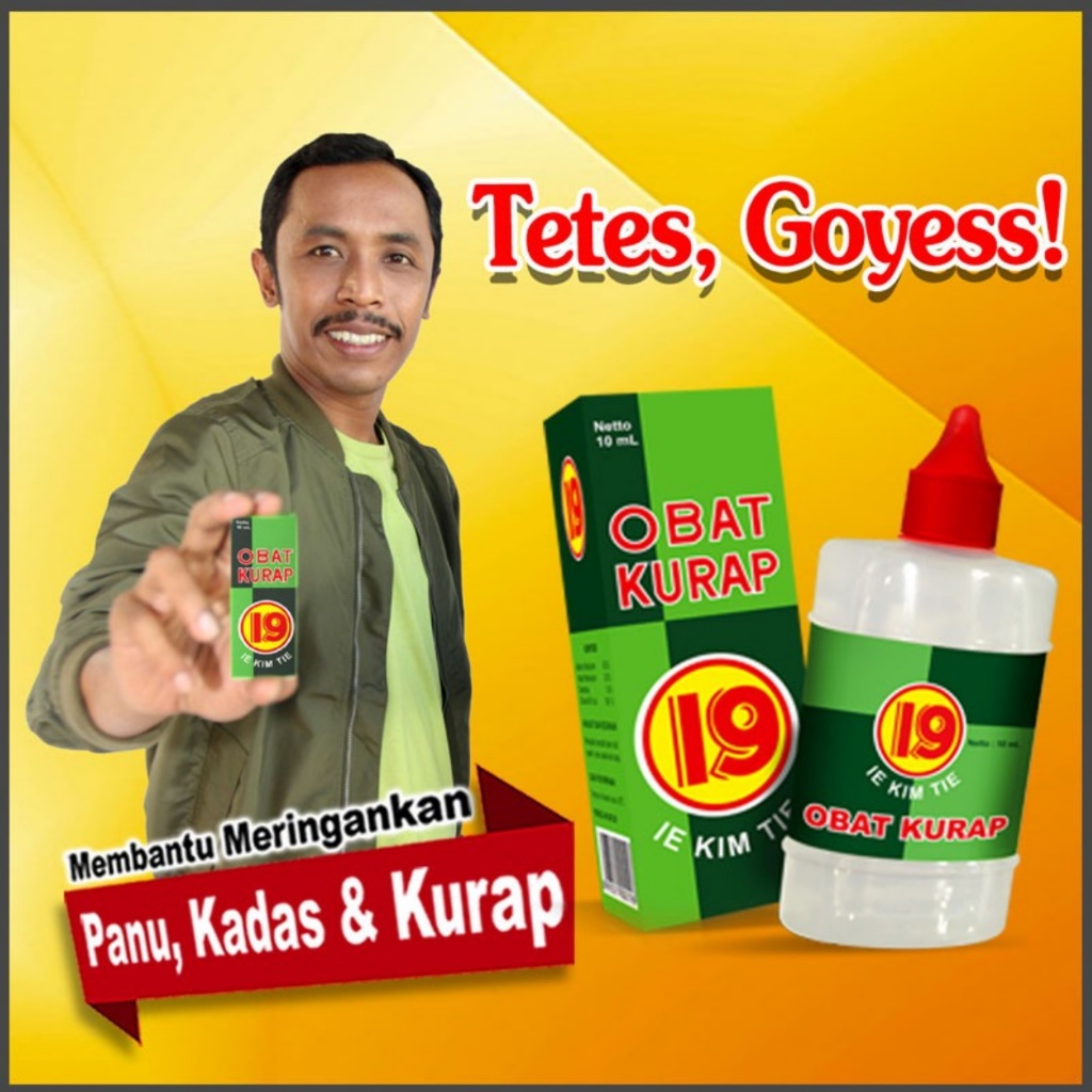 Kurap Cap 19 Obat Panu Kadas Kurap Gatal