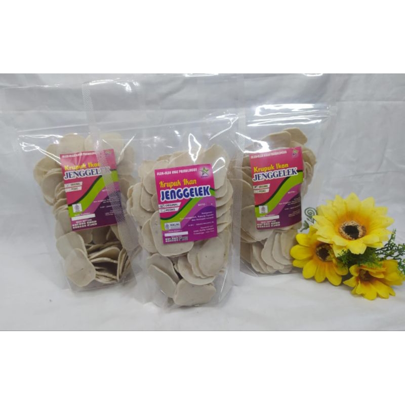 

Kerupuk Ikan Jenggelek Mentah Khas Probolinggo