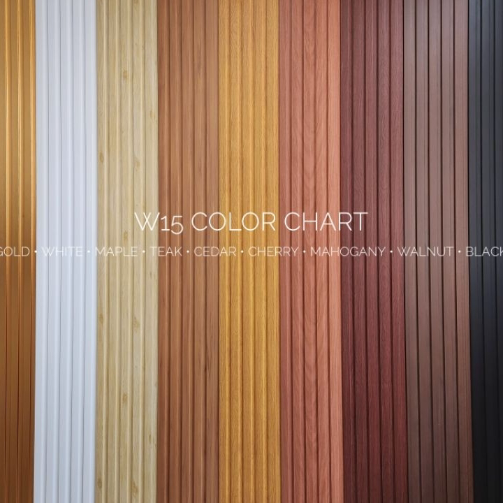 Restock WPC WOOD PANEL 3D WALLPANEL Wall Panel PVC kayu bukan wallpaper sticker foam conwood.