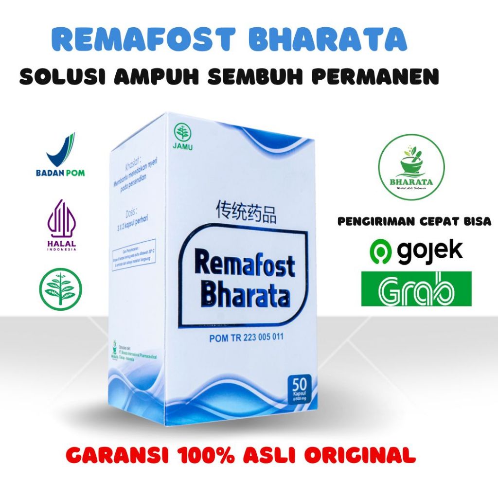 

Navi_Lezatoz Remafost Bharata - Obat Penyakit Sendi Paling Ampuh Untuk Syaraf Kejepit, Rematik, Asam