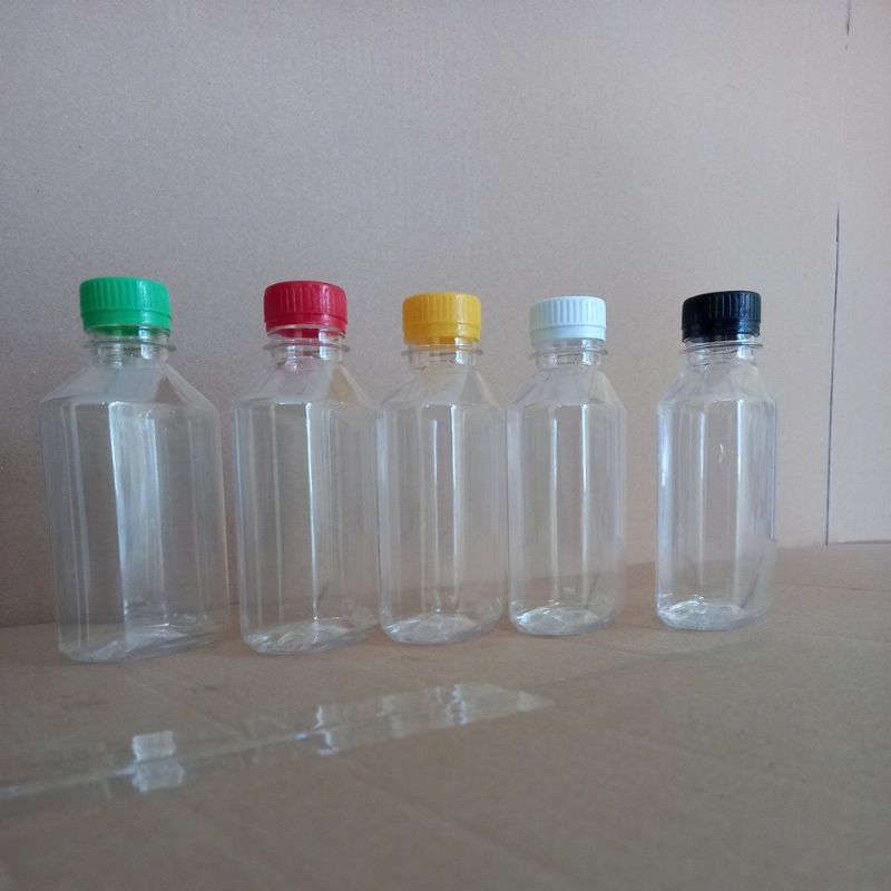 Botol panda 250 ml/Botol ciu/Botol gepeng 250 ml