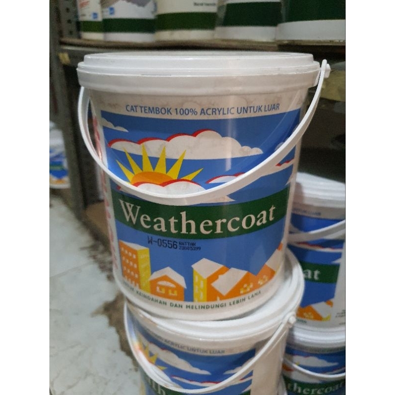 MOWILEX WEATHERCOAT ACRYLIC EMULSION 2.5LITER CAT TEMBOK EXTERIOR DINDING LUAR LTR LT W-1501 W 1501 