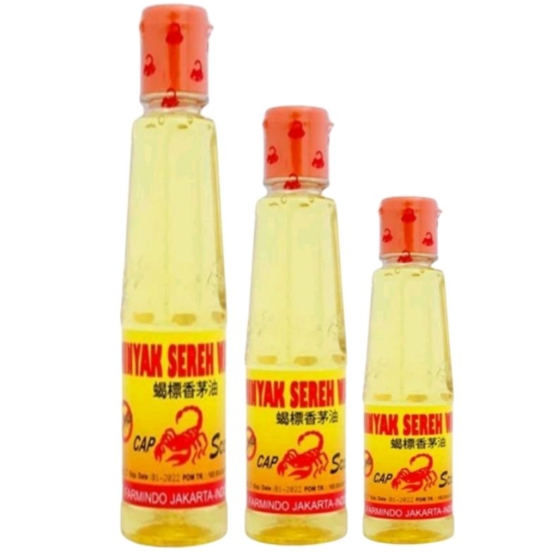 Cap Scorpio Minyak Sereh